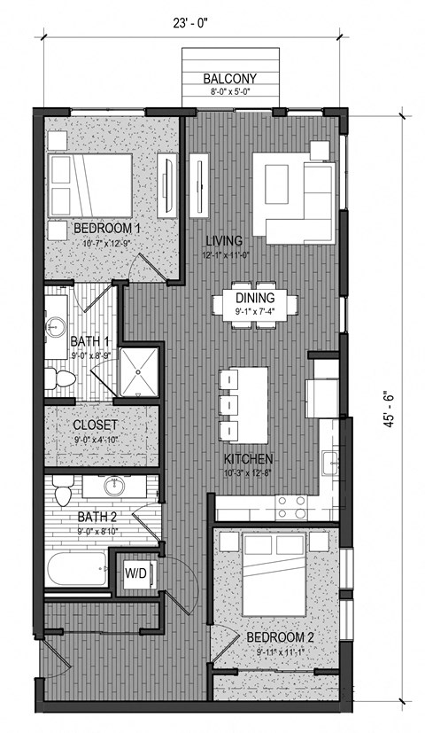 115 Wilcox Street Studio-3 Beds Apartment for Rent - Photo Gallery 43